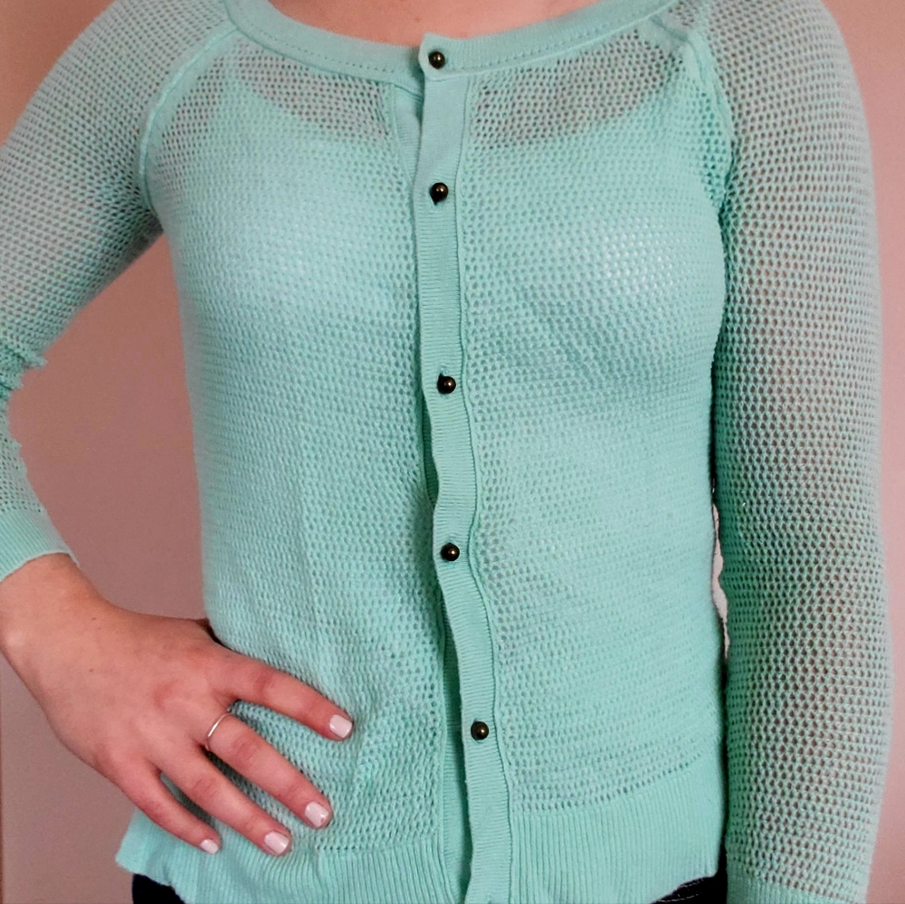 American Eagle open knit cardigan - XS